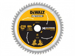 DEWALT Xtreme Runtime FlexVolt Circular Saw Blade 216mm x 30mm 60T £65.99